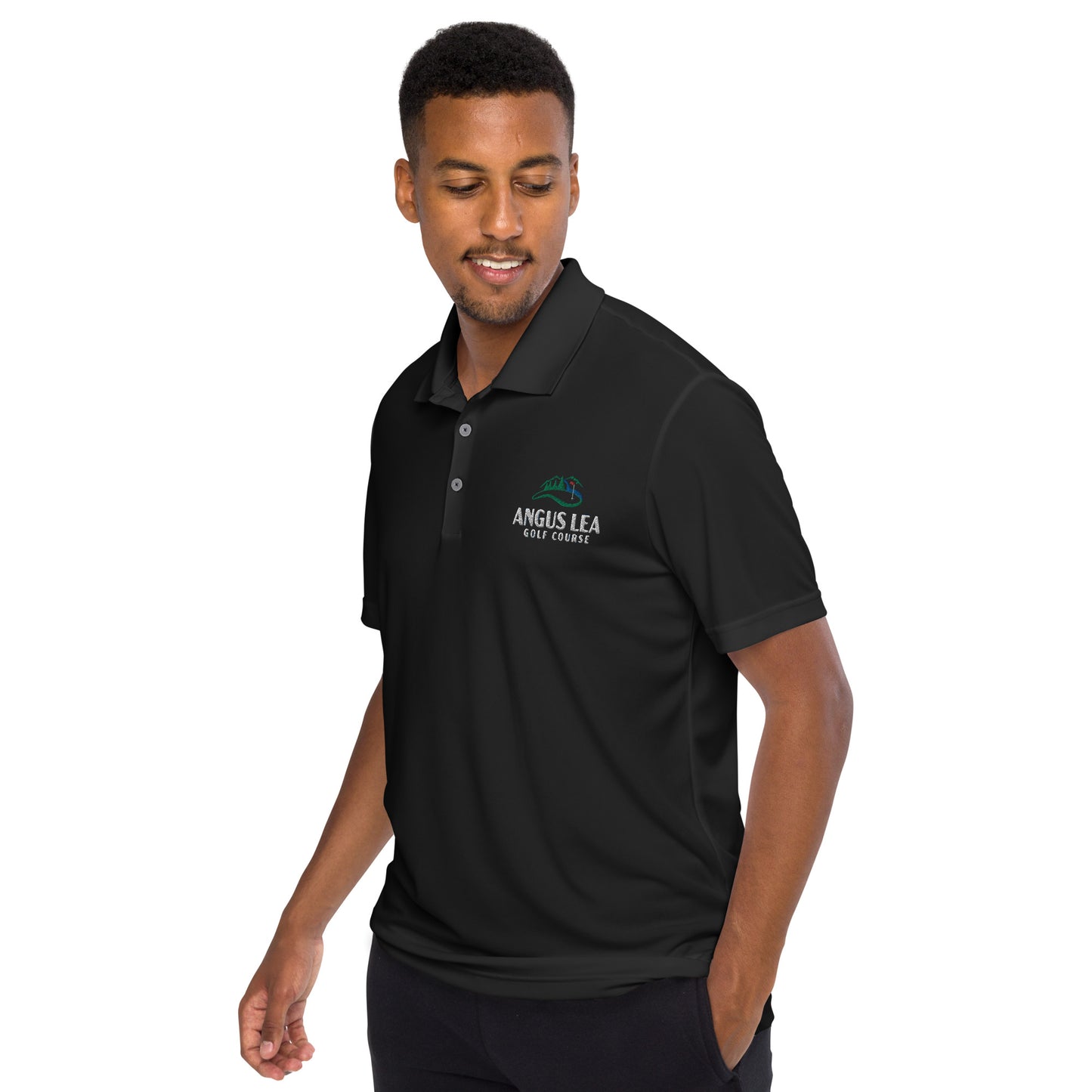 Angus Lea adidas performance polo shirt