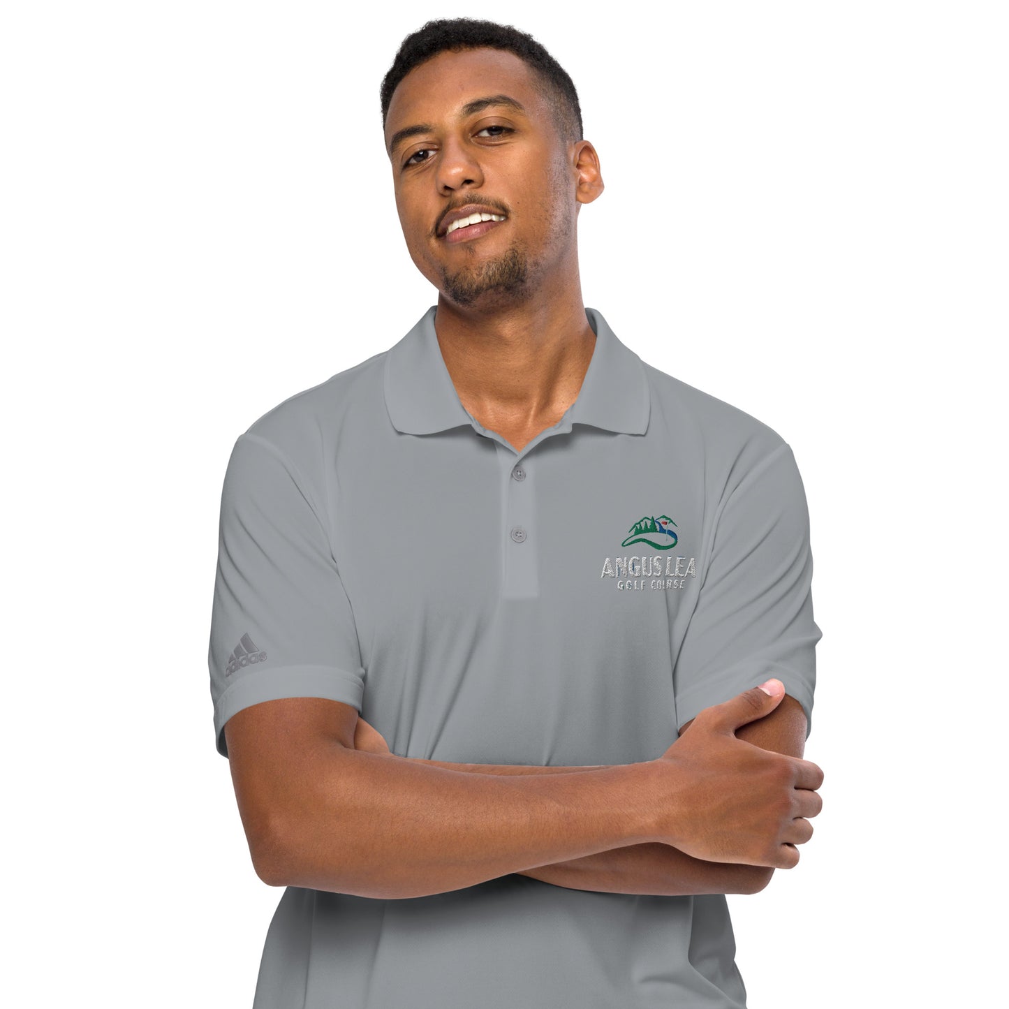 Angus Lea adidas performance polo shirt