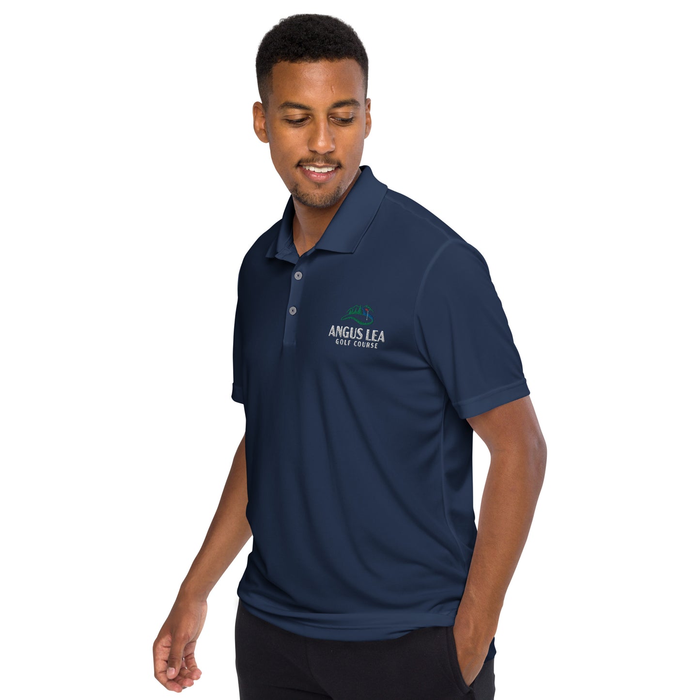 Angus Lea adidas performance polo shirt
