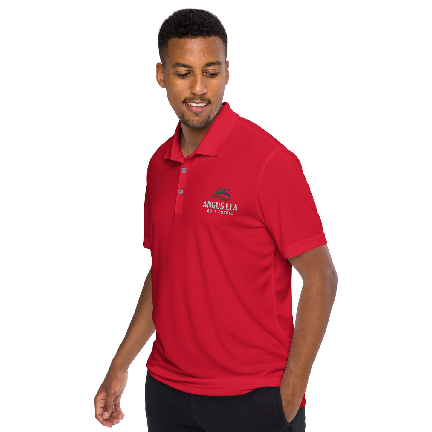 Angus Lea adidas performance polo shirt
