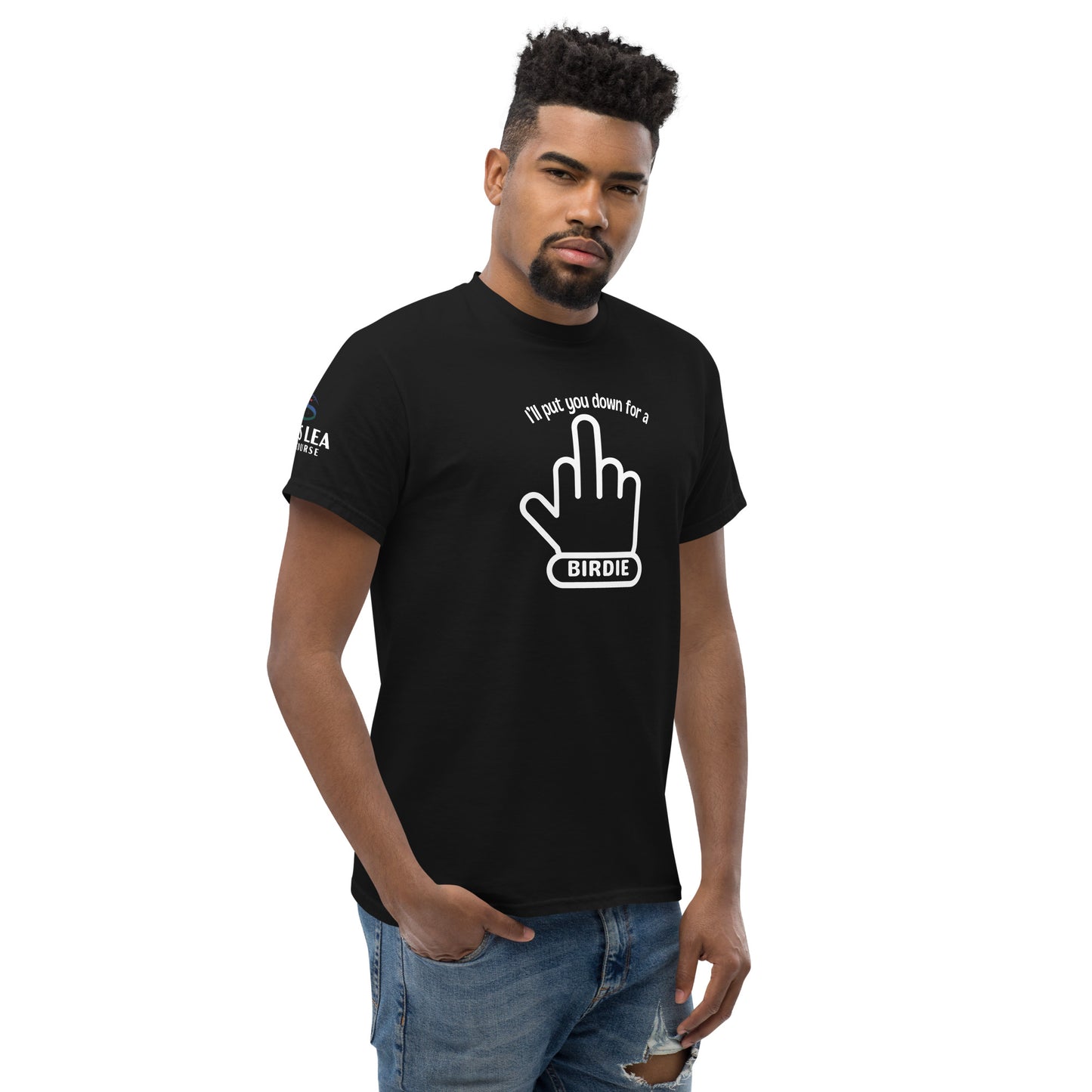 Angus Lea birdie Men's classic tee