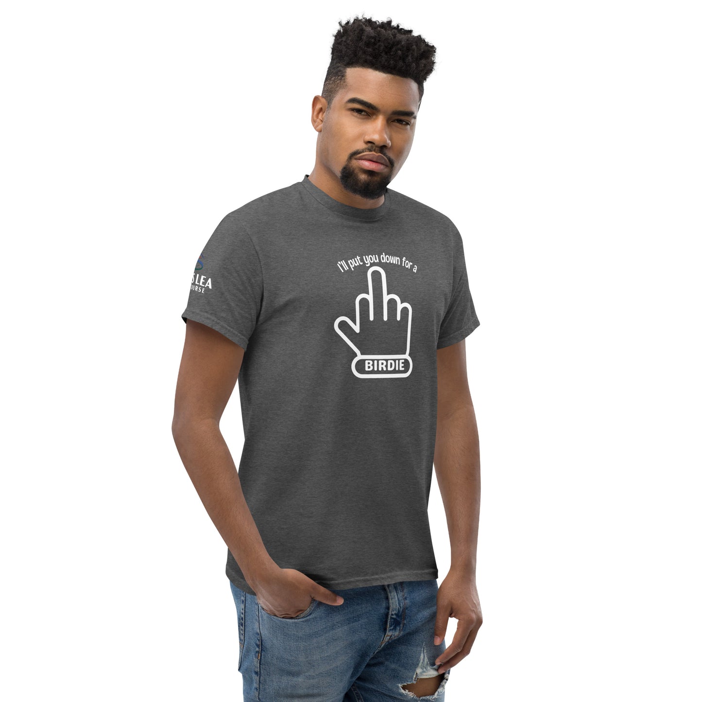 Angus Lea birdie Men's classic tee