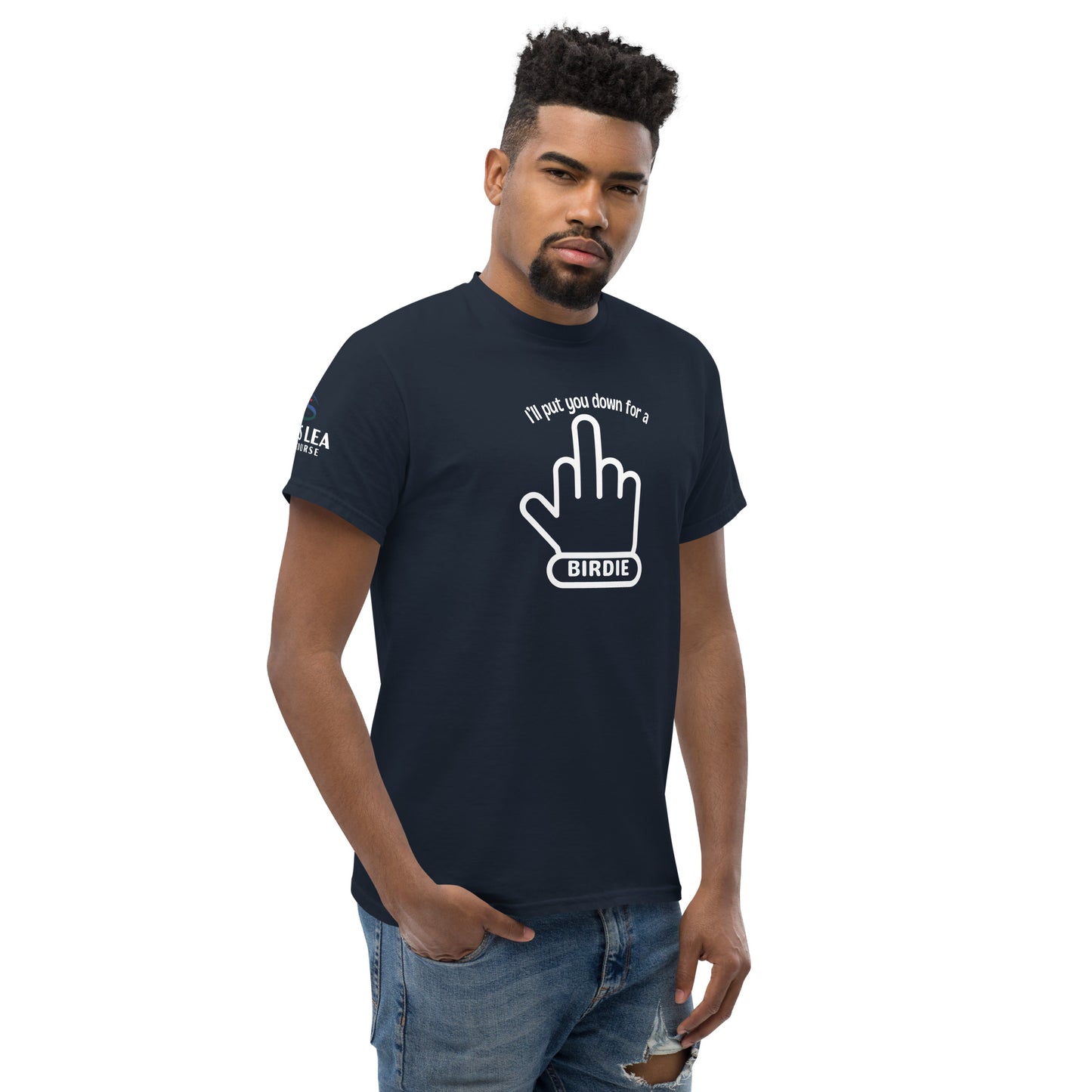 Angus Lea birdie Men's classic tee