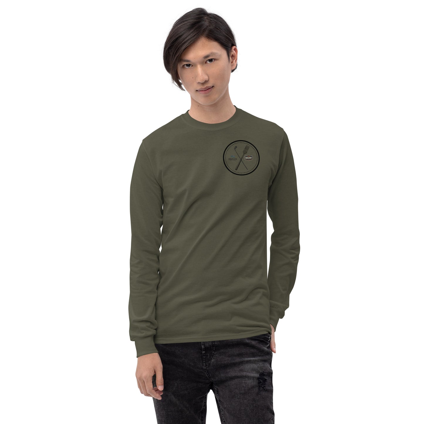 Main Street at Angus Lea Men’s Long Sleeve Shirt light colors