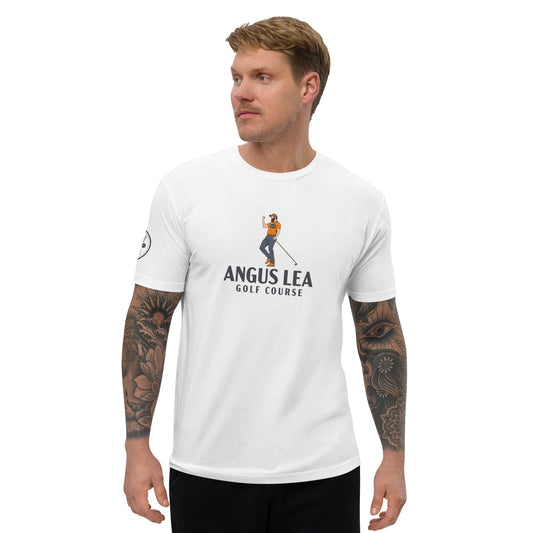 Angus Lea large golfer Short Sleeve T-shirt light colors